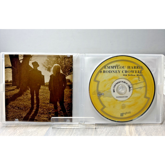 Emmylou Harris & Rodney Crowell – Old Yellow Moon (CD, 2013, Nonesuch, Library C - Picture 3 of 5